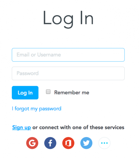 Log-in to MindMeister using Microsoft Office 365