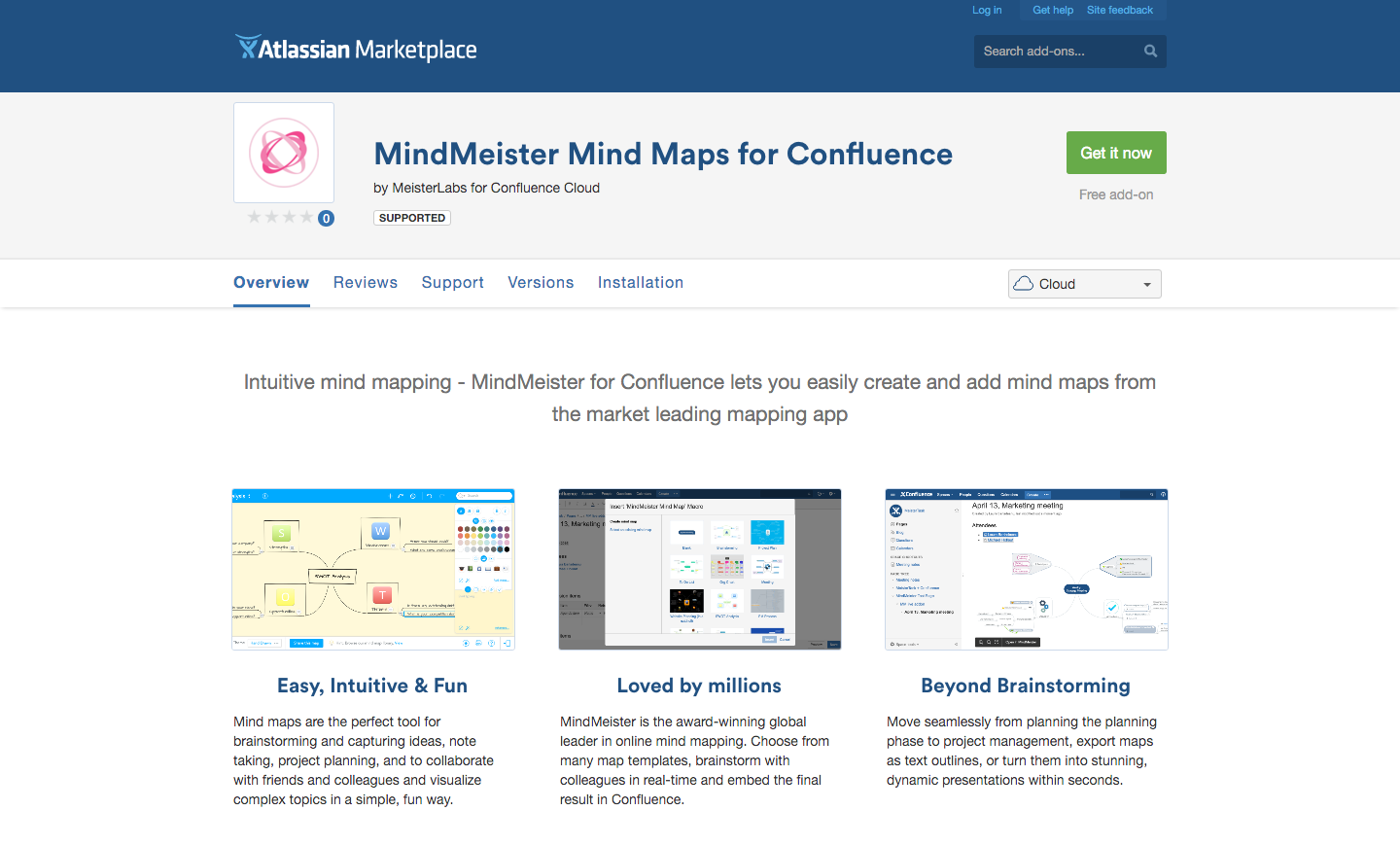 Get MindMeister in the Atlassian Marketplace