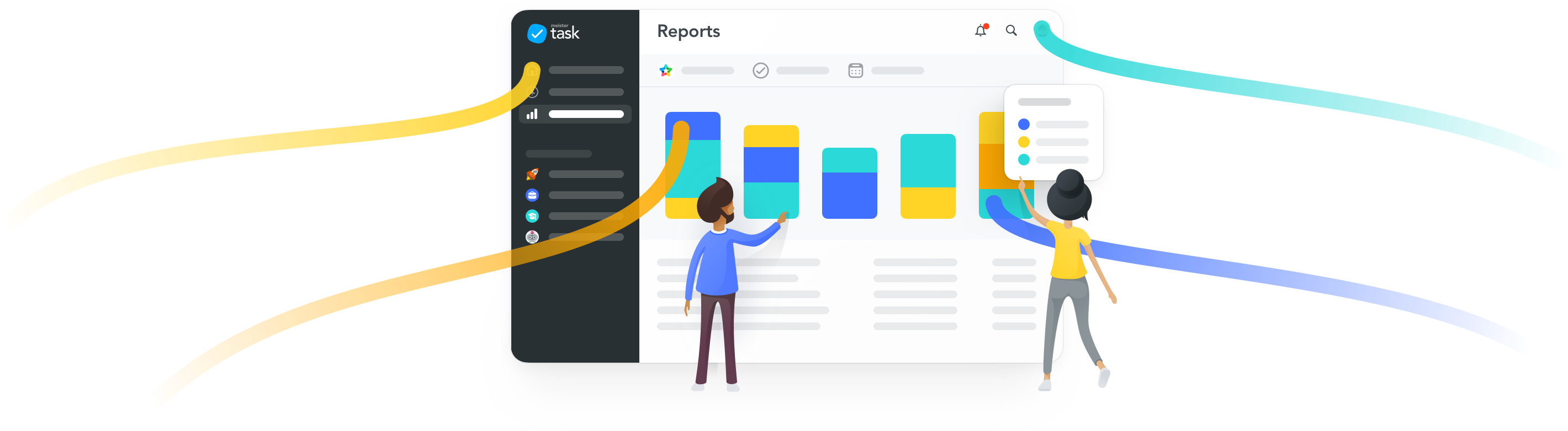 reports, meistertask reports, project report, kanban project report