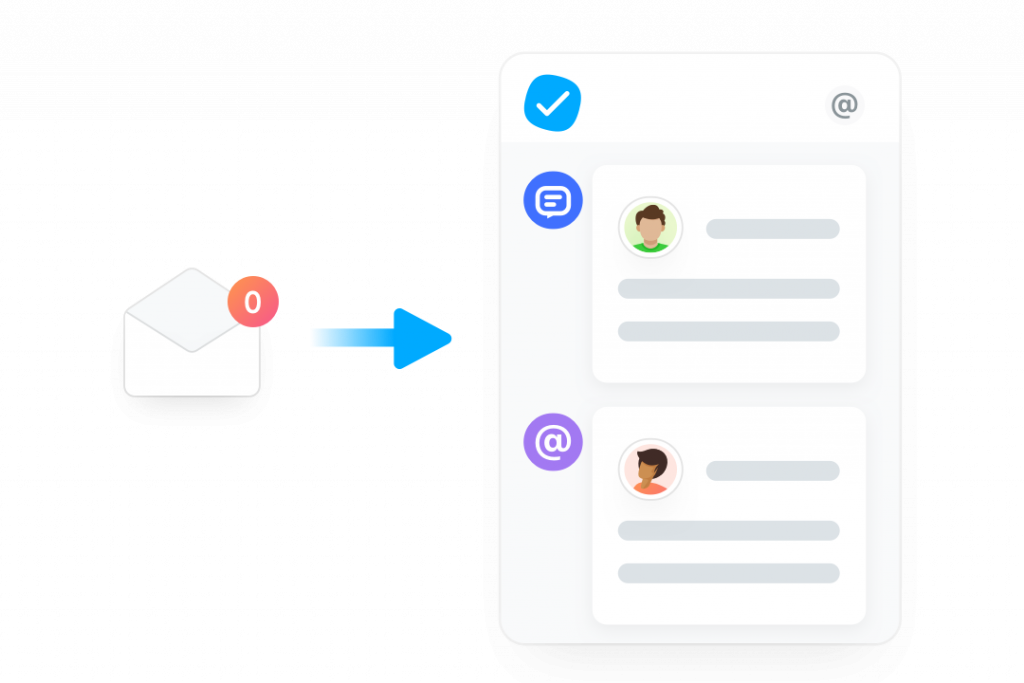 Reactions and comments in MeisterTask reduce the endless rounds of feedback via email.
